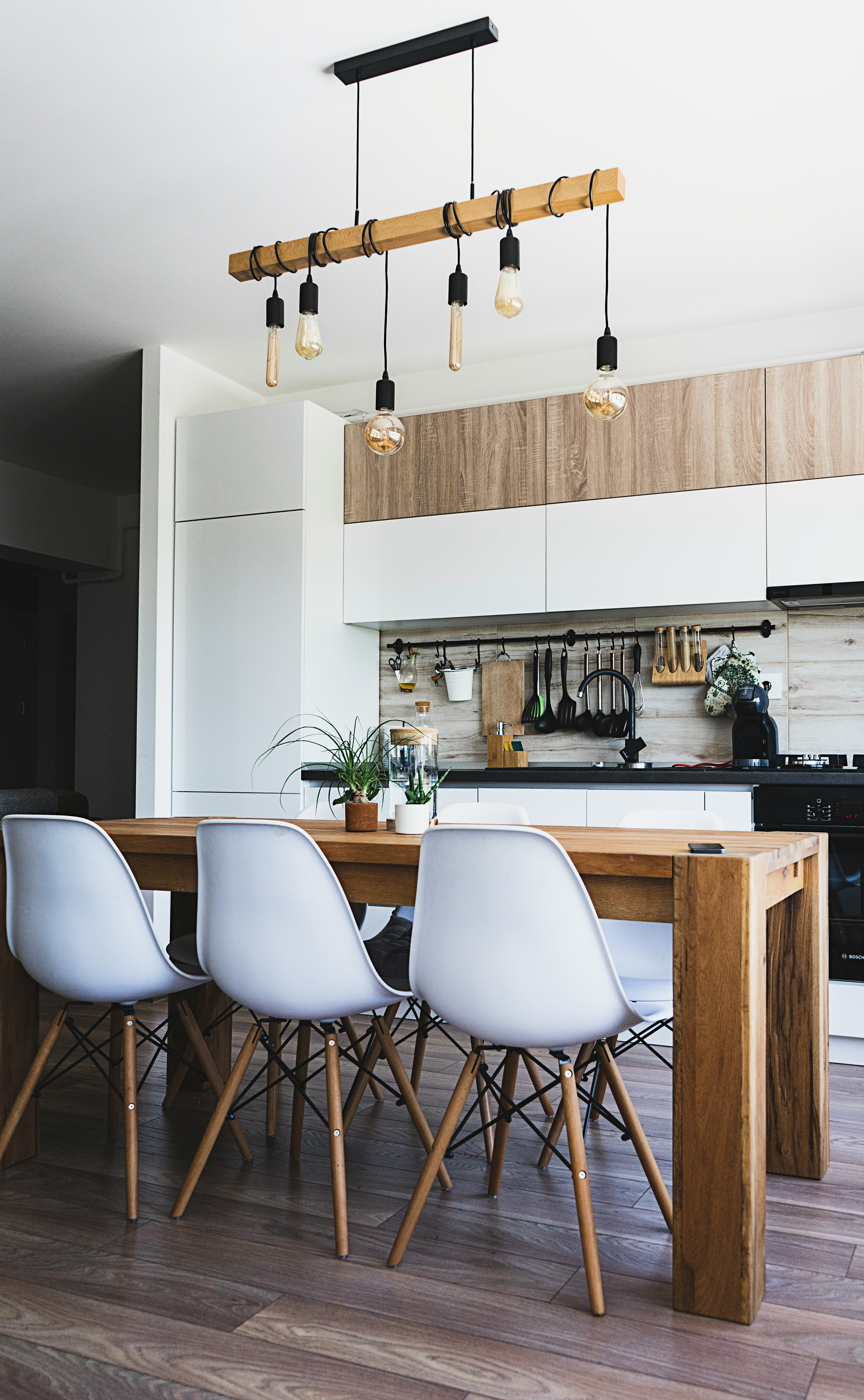 Bright, clean home interior